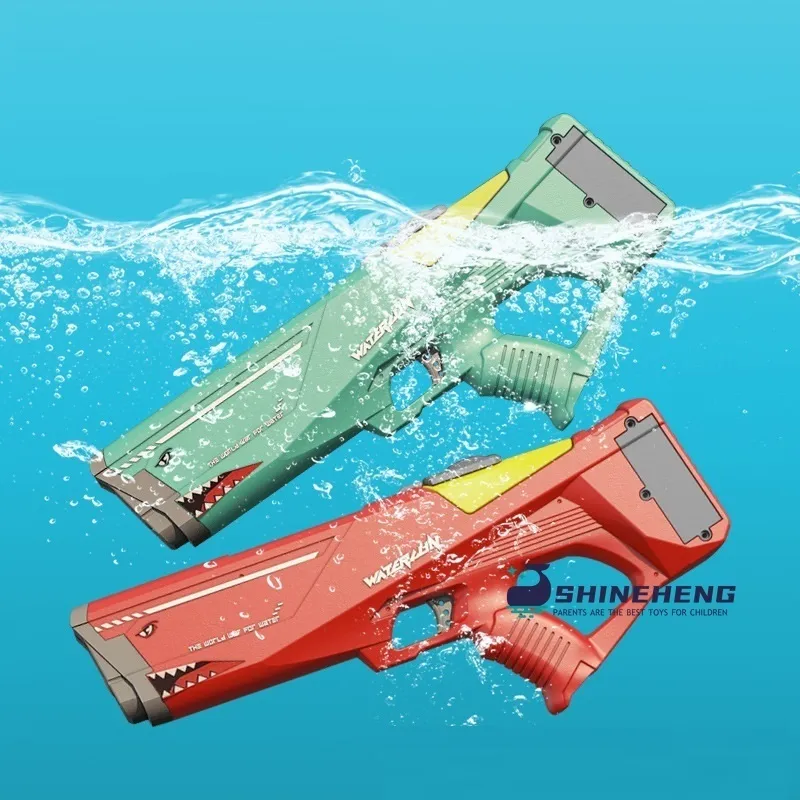 Electric Water Gun Large High Pressure Pistol Children Blaster